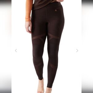 Smartwool Intraknit 200 Thermal Base Layer Bottoms Wool Blend Womans  Size Small